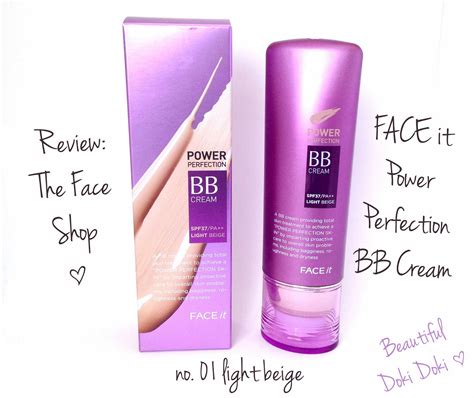 View my cart continue shopping. Review: The Face Shop » Face it Power Perfection BB Cream ...