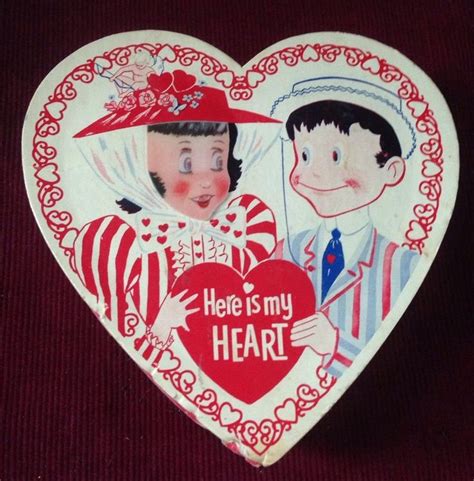 Affiliate future provides advertisers with an effective marketing solution through its affiliate network and tools. 1950's Vintage Valentines Day Heart Shaped Candy Box 3D w ...