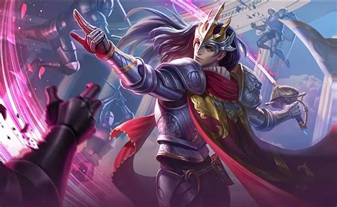 Lancelot floral knight hd wallpaper. Lancelot Floral Knight by makinig | Mobile legends, Mobile legend wallpaper, The legend of heroes