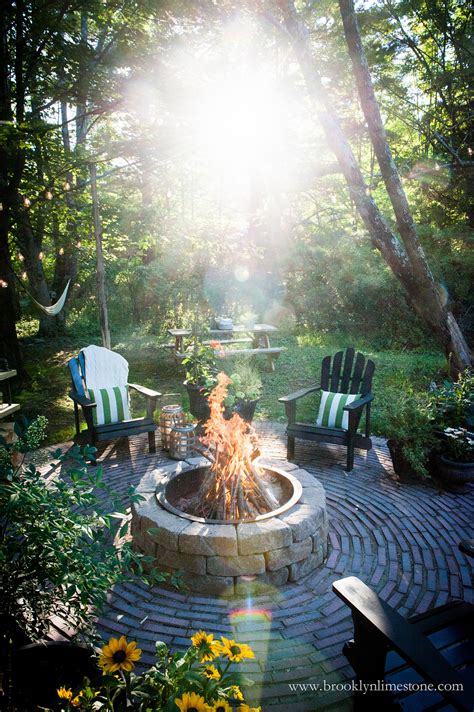 That works great on a patio that has a hot tub to enjoy. 18 Fire Pit Ideas For Your Backyard - Best of DIY Ideas