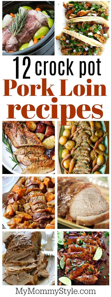Despite our rocky start, pork tenderloin is one of my favorite cuts of meat to cook both for dinner parties and for easy weeknight dinners. 12 healthy and delicious crock pot pork loin recipes | My ...