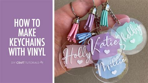 How to make acrylic keychains with cricut makertoday's video was so fun to make! ACRYLIC KEYCHAIN TUTORIAL CRICUT | How to make keychains ...