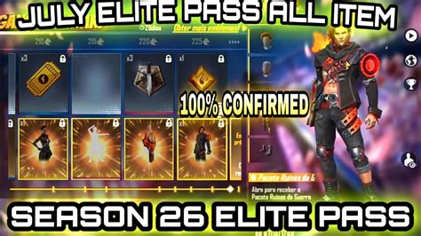 Free fire june elite pass 2020, free fire season 25 elite pass details cover topics 1.free fire june elite pass 2020 2.free fire season. New elite pass season 26 full review - YouTube