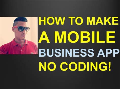 How to create android app online without coding. How to Make a Business App? | Make Mobile Apps without ...