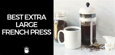 Is glass or stainless steel better for french press? Best Extra Large French Press - Top 5 Options in 2021