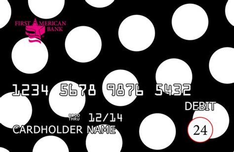 Get the pink ace elitetm visa® prepaid debit card to get started. Pink, Black, & White Polka Dot Designer Debit Cards ...