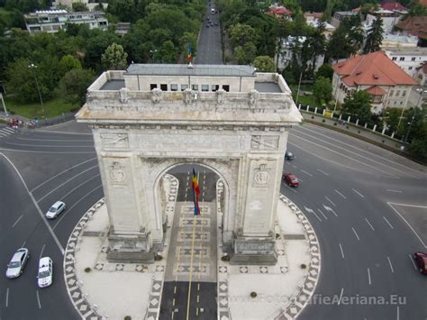 Arcul de triumf este un monument situat în partea de nord a bucureștiului, în sectorul 1, la intersecția șoselei kiseleff cu bulevardele constantin prezan, alexandru averescu și alexandru constantinescu. Fotografii aeriene Arcul de Triumf Bucuresti