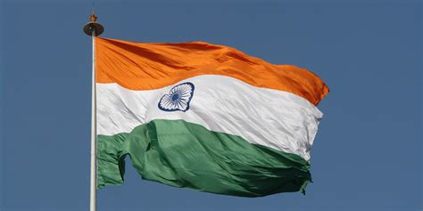 The row of posts at the side of stairs and the wooden or metal bar on top of them: What is the Meaning Behind the Flag of India? | Sporcle Blog