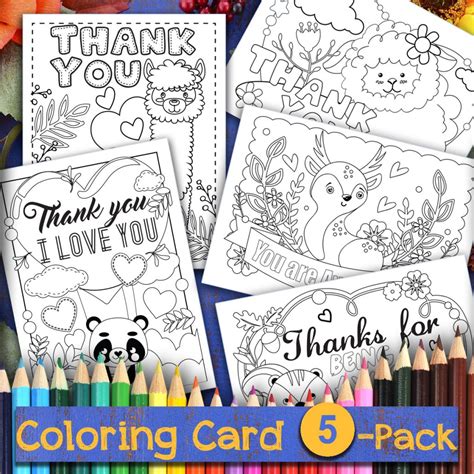 Thank you coloring pages/ front line, nurse, doctors, police, grocery/ thanksgiving activity gratitude kid's activity/ 8.5 x 11 printable. Free Printable Coloring Pages - Mindfulness Activities for ...