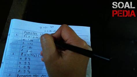 #psikotes#soalceritamatematika#video ini berisi tentang psikotes pembahasan soal cerita matematika yang sering muncul dalam test masuk kerja tonton dan. Soal Psikotes Kerja Matematika Dasar Logika Matematika ...