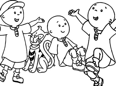 Riscos & rabiscos has uploaded 295 photos to flickr. Caillou Coloring Page WeColoringPage 011 | Wecoloringpage ...