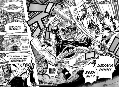 Yoshida's friend told him that he is drinking too much. One Piece For Indonesia Fans: Komik One Piece Chapter 677 ...
