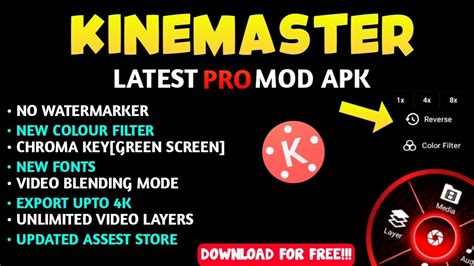 However, to be able to access all its features, a monthly subscription amount will. KINEMASTER PRO MOD APK || LATEST VERSION || NEW FEATURES 🔥 ...