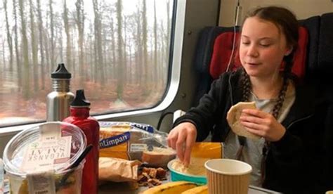 Wie greta thunberg zur ikone der klimabewegung wurde. Fury After Fake Photo of Greta Thunberg Eating In front of ...