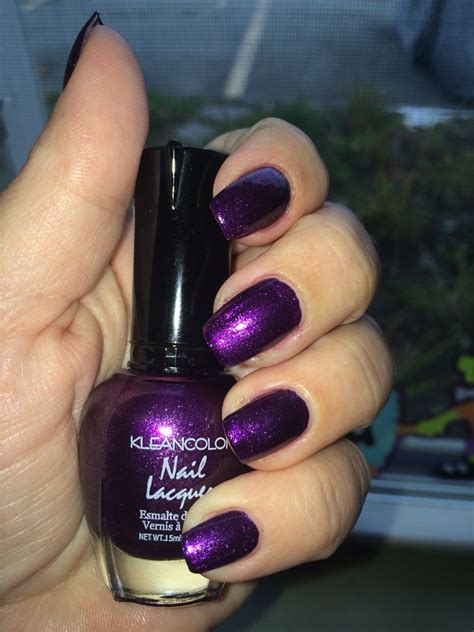 Check out our pretty nails selection for the very best in unique or custom, handmade pieces from our acrylic & press on nails shops. purple metallic | Pretty manicures, Nail polish, Manicure