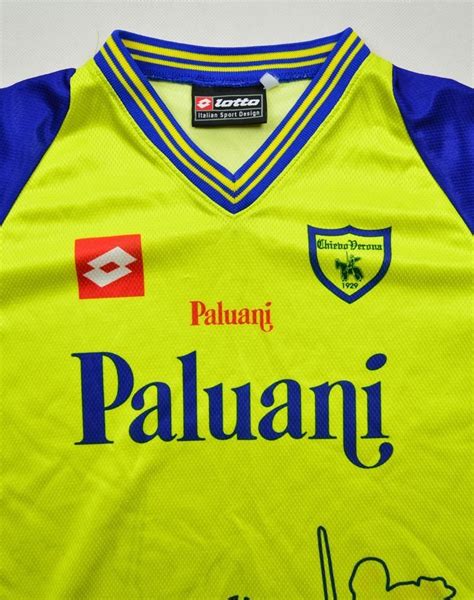 I kit design‎ > ‎. 2003-04 CHIEVO VERONA SHIRT M. BOYS Football / Soccer ...