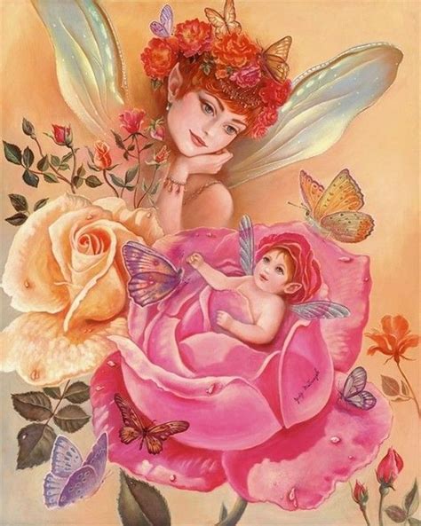 She portrays a wide variety of subjects in her art, specializing in fairy and fantasy themes. judy mastrangelo art | Fairy paintings, Art, Fairy art