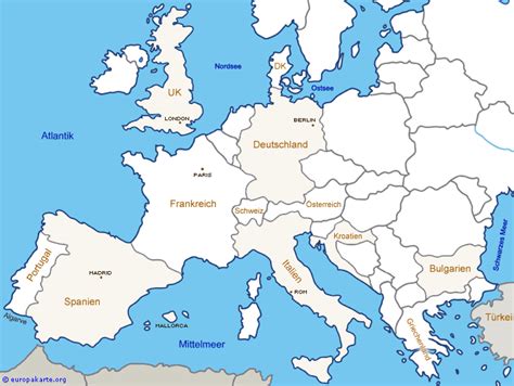 Maybe you would like to learn more about one of these? Reiseziele auf der Karte von Europa | Europa, Reiseziele ...