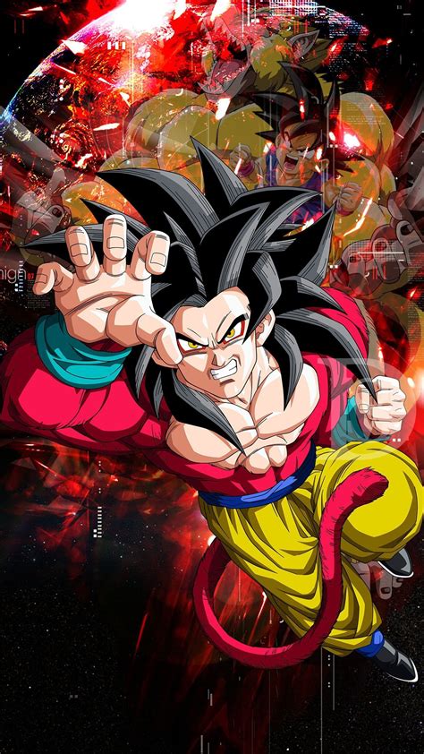 Red Goku HD iPhone Android Wallpapers - Wallpaper Cave