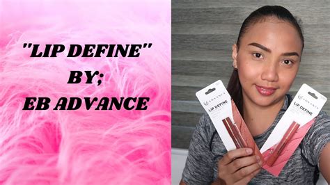 That which occupies space and has mass; "EB ADVANCE" LIP DEFINE MATTE MATIC LIPSTICK - YouTube