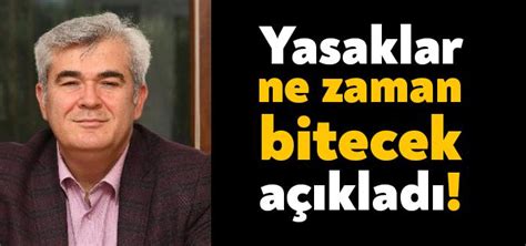 20 yaş altı gençler hangi saatlerde dışarıda olacak? Yasaklar ne zaman bitecek? Bilim Kurulu Üyesi Prof. Dr ...