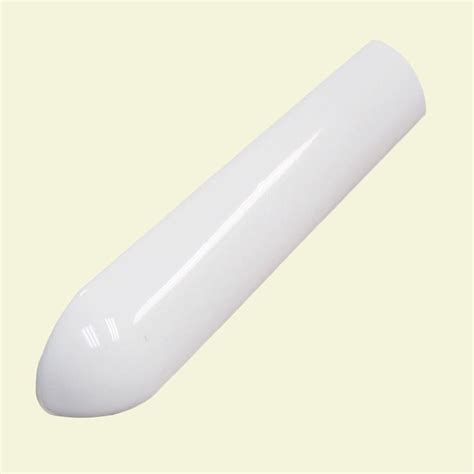 Visit us today for your free design available in a variety of colors and finishes, ceramic bullnose tile is a fashionable way to complete the trim of your project. U.S. Ceramic Tile Bright Snow White 3/4 in. x 6 in ...