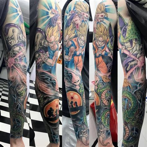 Dragon ball z tattoos are so common among anime fans that even casuals have them. Pin by Adrián Antal on Dragon Ball tattoo | Dragon ball ...