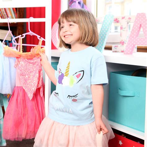 507 likes · 386 talking about this. Girls Personalised Unicorn Eyelash T Shirt By Red Berry ...