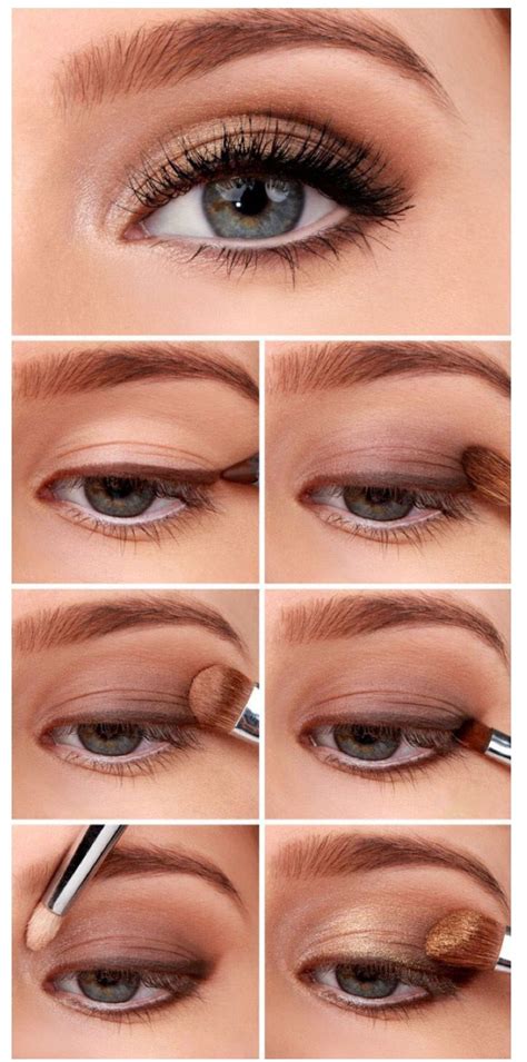 Dezentes goldenes rauchiges Auge #Auge #Dezentes # ...