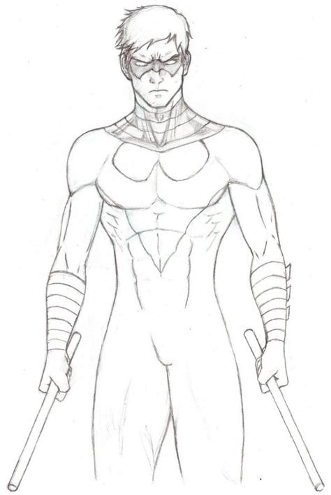 In addition, the kid is carried away and does not bother his mother while she does her business. Free Printable Nightwing Coloring Pages For Kids