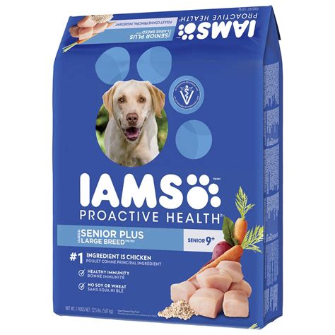 One of their best formulas is the senior variety. Iams Proactive Health Senior plus Dog Food, 5.7kg ...