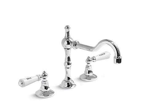 Get free shipping on qualified pedestal sinks or buy online pick up in store today in the bath department. Hampstead Sink Faucet with Victorian Spout, White ...