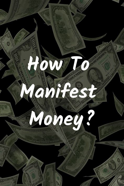 Here's how to manifest money immediately! Manifest Your Money In Just 24 Hours | Manifestation Magic ...