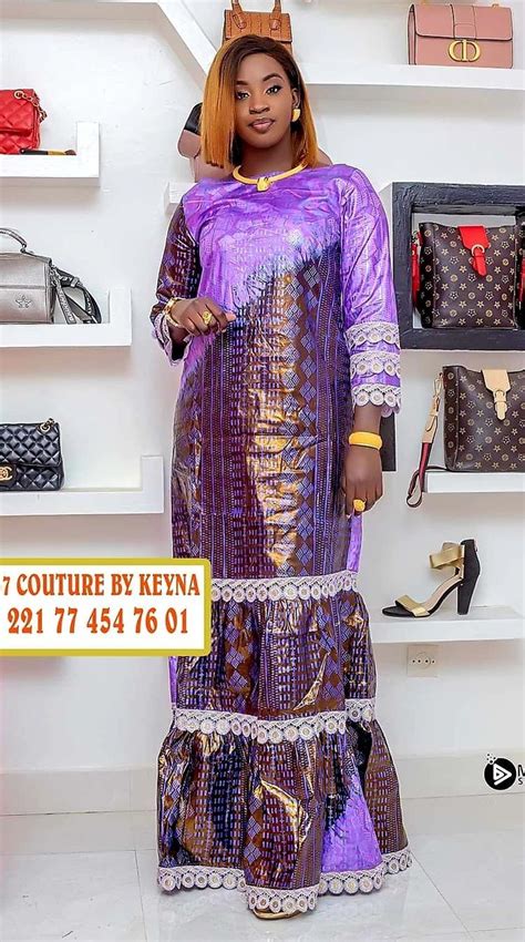 Plus beau model de bazin tissu africaine tendance 2019. Model Bazin 2019 Femme / New Summer 2019 Robe Africaine ...