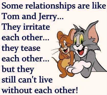 Tom and jerry quotes show us that there is a special friendship and much more behind their comic fights. I am nothing's without u PRINCESS | Tom and jerry quotes ...