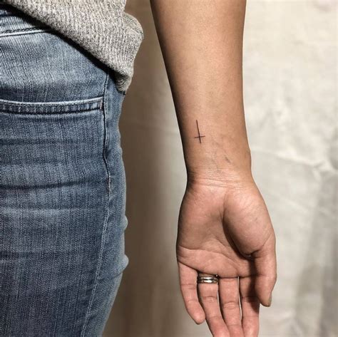 He came, he died, he rose, he ascended, he is coming back he > i (he is greater than i) daughter of the king tattoo. Christian cross tattoo on the wrist.