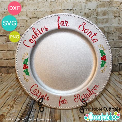 Free monday got me svg file. 34+ Free Santa Cookie Plate Svg Gif Free SVG files ...