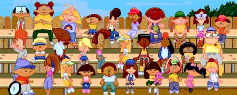 The 3d character models are really stiff and robotic. Backyard Baseball | Tumblr