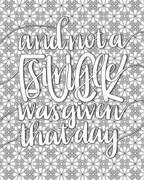 Various themes, artists, difficulty levels and styles. Cristin April | Free adult coloring pages, Quote coloring ...