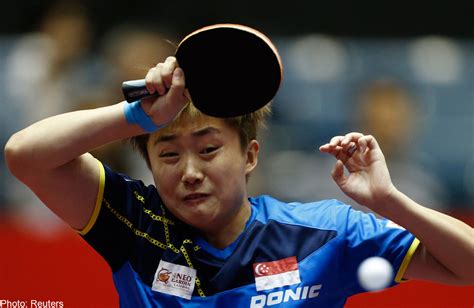 Indoor / outdoor table tennis tables and accessories. Table tennis: Nightmare draw for Singapore women, News ...
