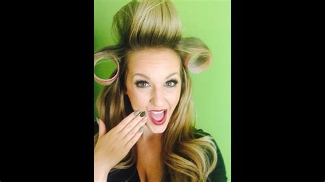 It is best to use velcro rollers when your hair is slightly damp. How to get Volume with Velcro Rollers - YouTube
