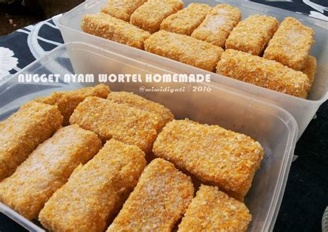 Camilan renyah yang terbuat dari paduan tahu dan wortel lalu diberikan taburan royco kaldu ayam. Resep Nugget Ayam Wortel Homemade oleh Wiwi Widiyati - Cookpad