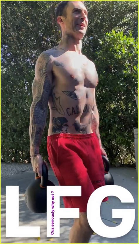 He admits to using drugs but denies being addicted to it. Adam Levine Shows Off His Fit Body During a Shirtless ...