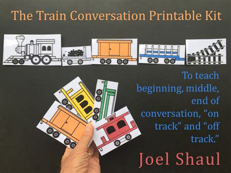 Was sind gefühlskarten eigentlich genau? Train Conversation Activity for kids with ASD, print-out version « AutismTeachingStrategies.com