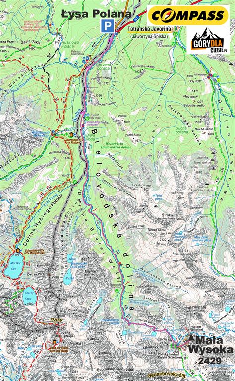 Potężny pożar wybuchł we wsi nowa biała w woj. Mała Wysoka i Kacza Dolina - opis szlaku, mapa i panoramy