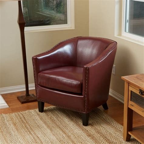 It's no surprise, then, that black leather chairs bring leather armchairs can complete the living room or home library, while smaller armless ones are a fitting pick throughout the home. Small Leather Club Chair | Chair Design