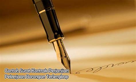 Check spelling or type a new query. √ Contoh Surat Kontrak Perjanjian Pekerjaan Borongan ...