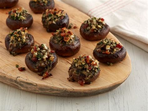 Stuffed mushrooms have been a cocktail party favorite for years; Thanksgiving Leftovers: Cornbread Stuffing Stuffed ...