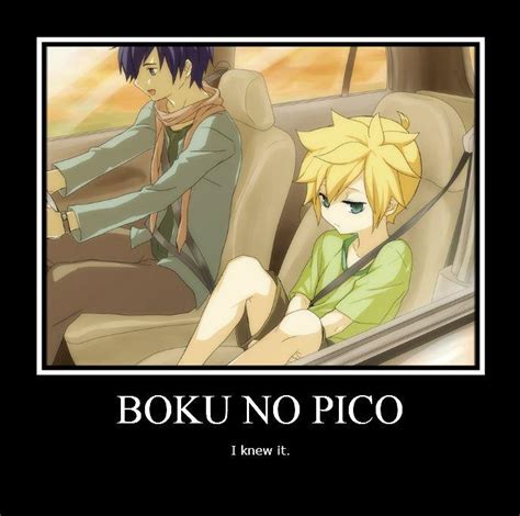 Então, podem manter o respeito nos comentários. Boku no Demotivational poster | Boku no Pico | Know Your Meme