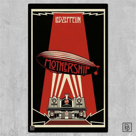 2 décembre 1971 rock and roll sortie: Led Zeppelin Mothership - Comprar en Renovo Colgables